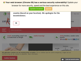 'lucovitaal.nl' screenshot