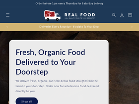 realfooduk.co.uk homepage screenshot