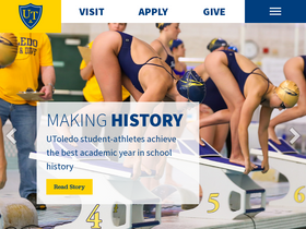 'utoledo.edu' screenshot