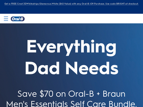 'oralb.com' screenshot