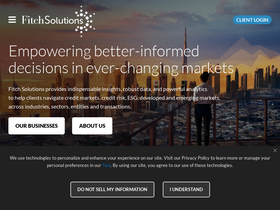 'fitchsolutions.com' screenshot