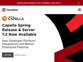 'couchbase.com' screenshot