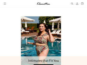 klamotten.co.in homepage screenshot