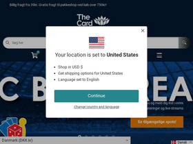 'thecardcollective.dk' screenshot