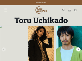 toruuchikado.com homepage screenshot