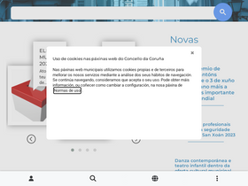 'coruna.es' screenshot