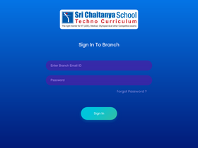 'srichaitanyaschoolacademics.com' screenshot