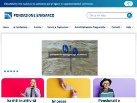 'enasarco.it' screenshot