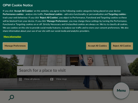 'heritageireland.ie' screenshot