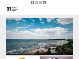 'volleyball-verband.de' screenshot