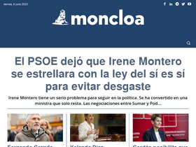'moncloa.com' screenshot