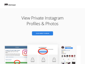 'likecreeper.com' screenshot