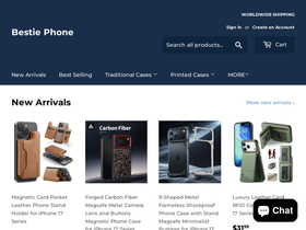 Bestiephone homepage screenshot