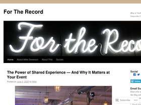 mikeseverson.wordpress.com