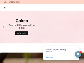 'bloomsvilla.com' screenshot