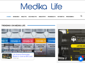 'medika.life' screenshot