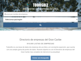 'todosbiz.com' screenshot