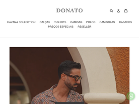 donato.pt homepage screenshot