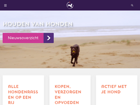 'houdenvanhonden.nl' screenshot