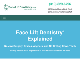 'faceliftdentistry.com' screenshot