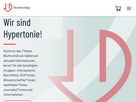 'hochdruckliga.de' screenshot