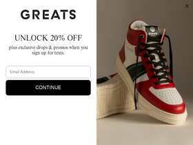 'greats.com' screenshot