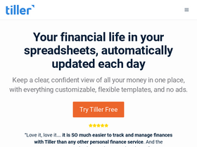 'tillerhq.com' screenshot