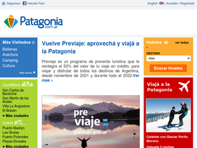 'patagonia.com.ar' screenshot