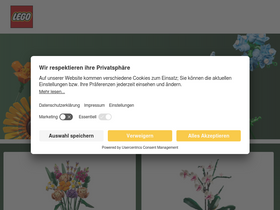 'lego-geschenkezeit.de' screenshot