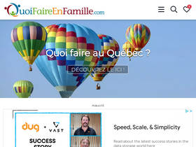 'quoifaireenfamille.com' screenshot