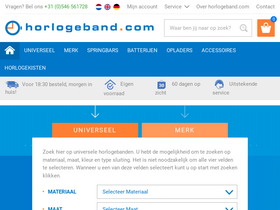 'horlogeband.com' screenshot