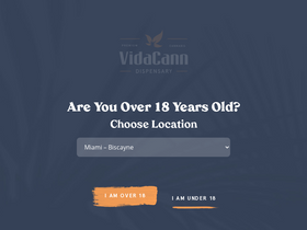 'vidacann.com' screenshot