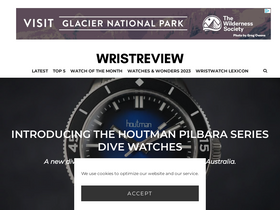 'wristreview.com' screenshot