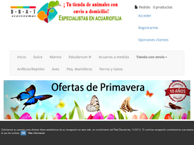 'dnatecosistemas.es' screenshot