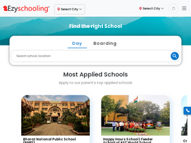 'ezyschooling.com' screenshot