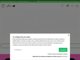 'yokono.es' screenshot