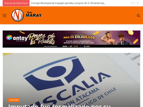'maray.cl' screenshot