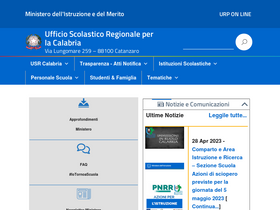 'istruzione.calabria.it' screenshot