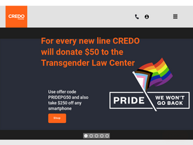 'credomobile.com' screenshot