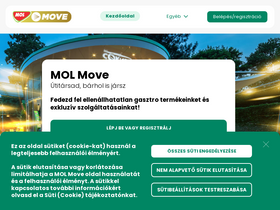 'molmove.hu' screenshot