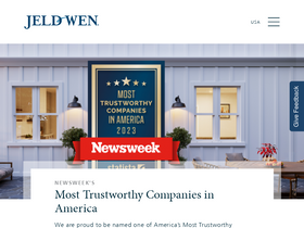 'jeld-wen.com' screenshot