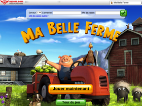 'mabelleferme.fr' screenshot