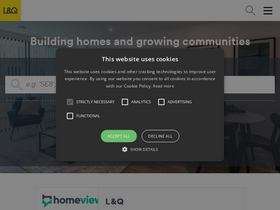 'lqhomes.com' screenshot