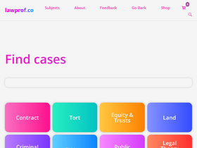 'lawprof.co' screenshot