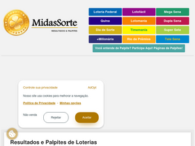'midassorte.com.br' screenshot