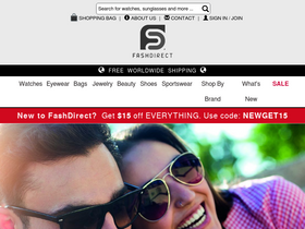 'fashdirect.com' screenshot