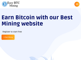 'easybtc-mining.com' screenshot