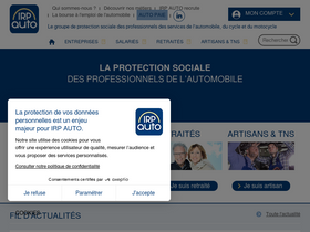 'irp-auto.com' screenshot
