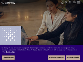 'tietoevry.com' screenshot