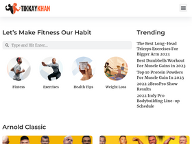 'tikkaykhan.com' screenshot